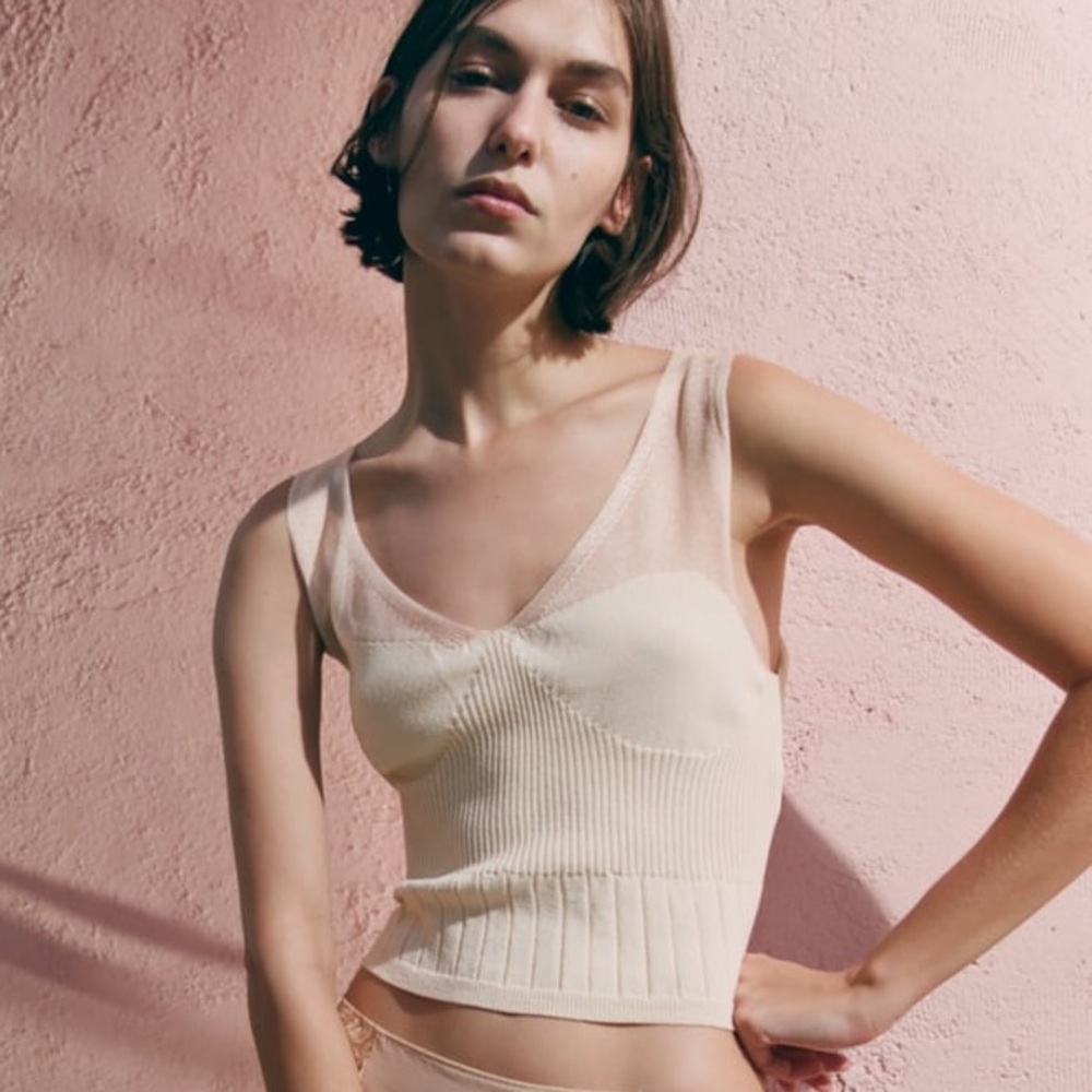 Zara Delicate Knit Top